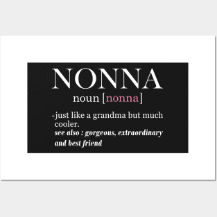 Nonna Definition Posters and Art